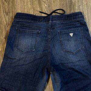 Guess Dark Blue Denim Shorts